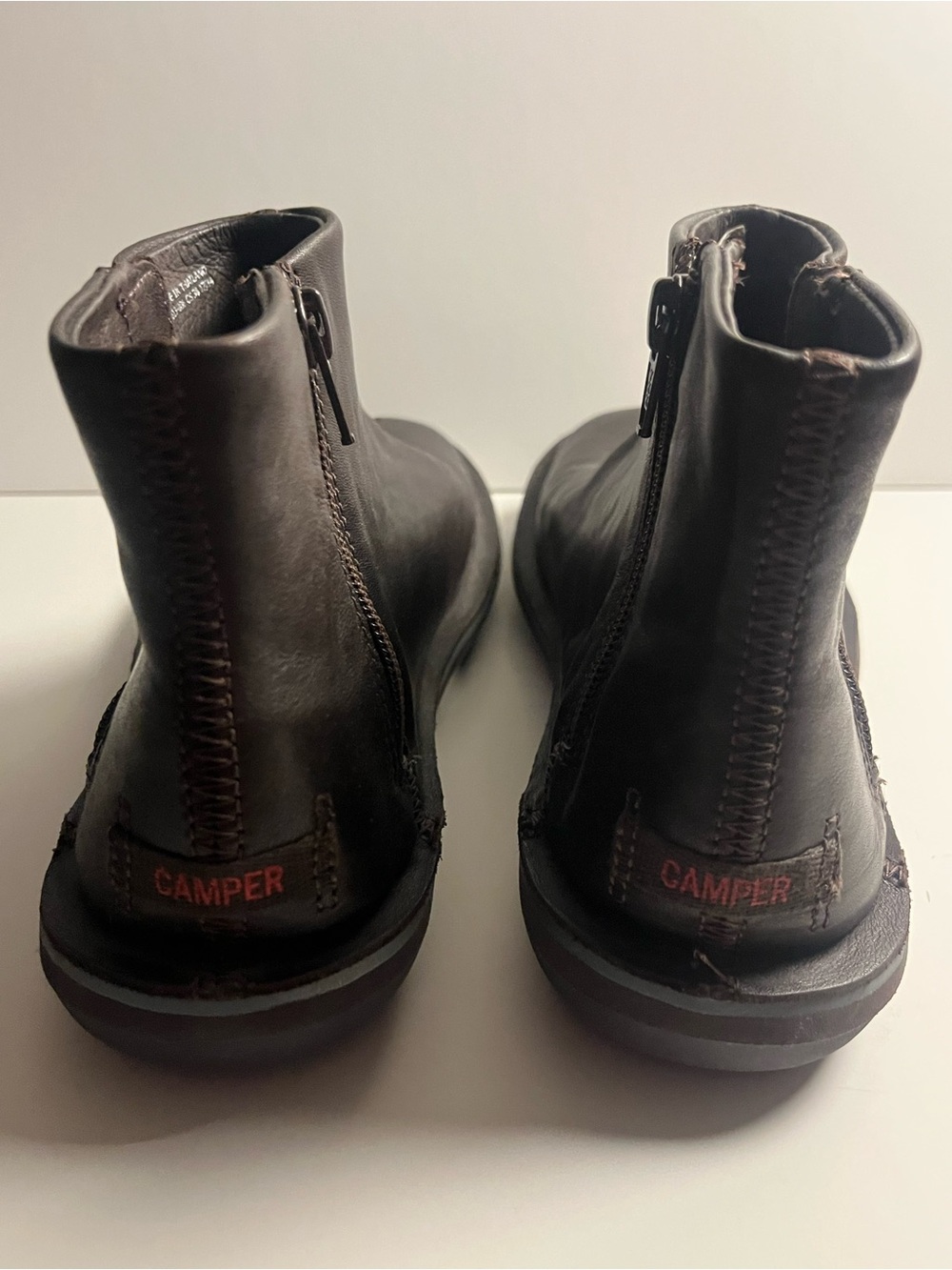 CAMPER ( Luxury Brand ) Leather ankle boots 👢 🤎🤎🤎🤎🤎🤎🤎🤎🤎🤎🤎🤎🤎🤎🤎